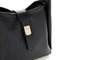 Vince Camuto Turin Bolso de Mano Negro 100% Piel de Polivinilo Elegante y Sofisticado para Mujer